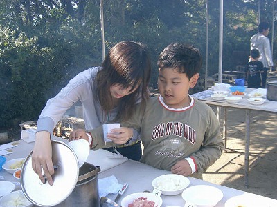 11月の飯ごう炊さん2